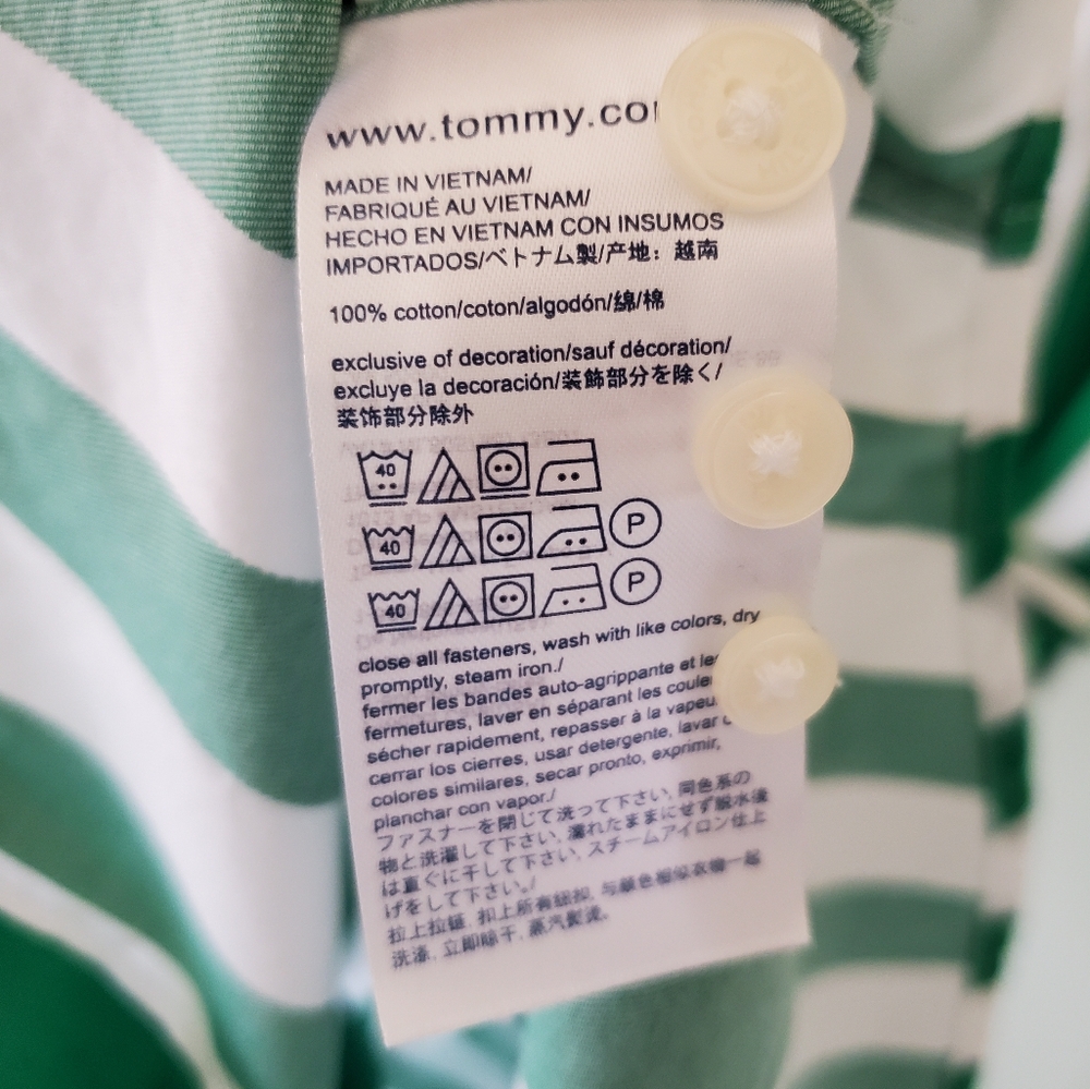 NWOT Tommy Hilfiger S Old Money Country Club Parisian Chic Resortwear Midi Dress - Picture 15 of 15